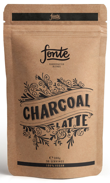 Fonte Charcoal pouch