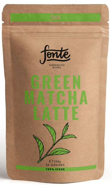 Fonte Green Matcha Latte pouch